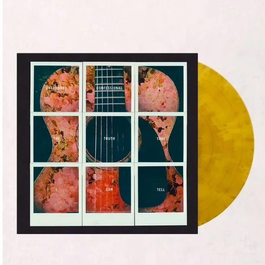 Dashboard confessional all the truth that i can tell album on gold color vinyl lp record
