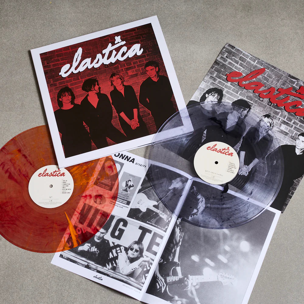 Elastica Elastica Orange Black Splatter Vinyl IVC Deluxe