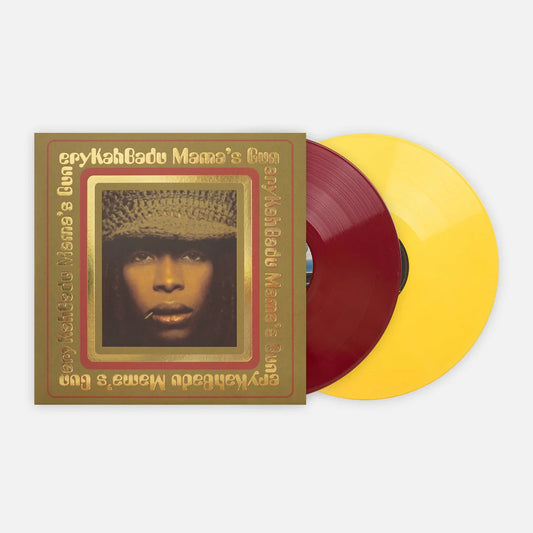 Erykah badu mamas gun album on gold red color vinyl lp record