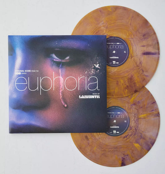 Labrinth "Euphoria" Original Score HBO Series Metallic Gold And Purple Vinyl LP Record