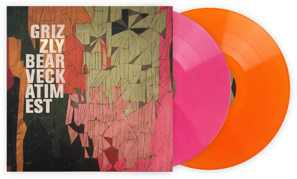 Grizzly Bear "Veckatimest" Album On Orange and Pink Color Vinyl LP Record