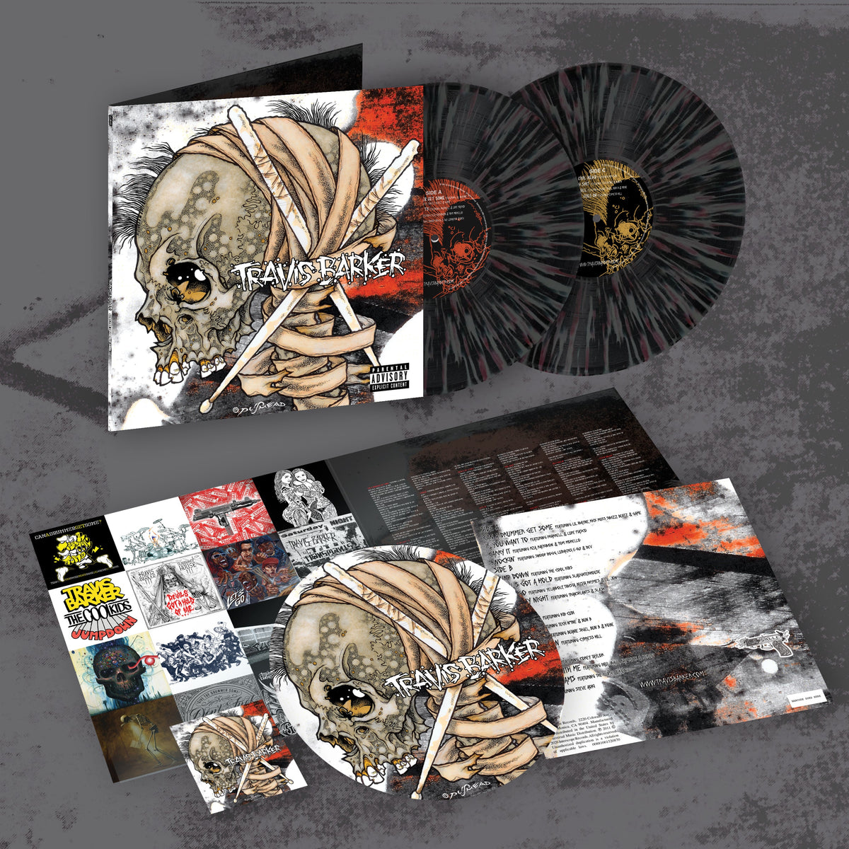 Travis Barker - Give The Drummer Some - IVC Edition Vinyl - LP