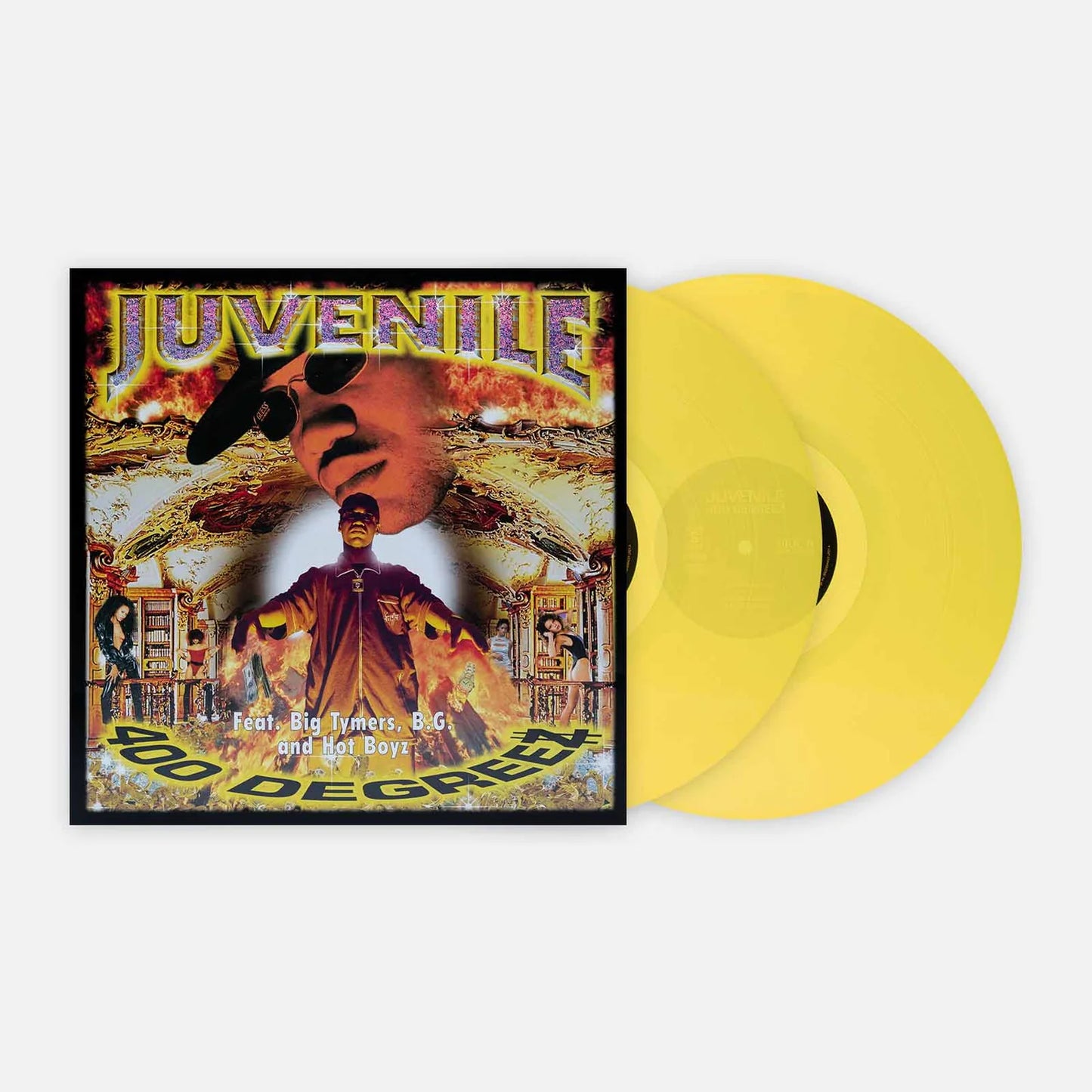 JUVENILE 400 Degreez Transparent Yellow Vinyl