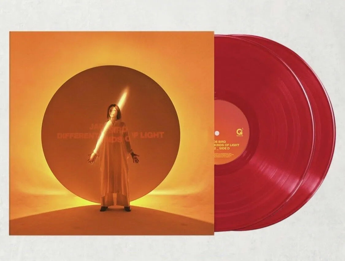 Jade bird different kinds of light album on red color vinyl lp record