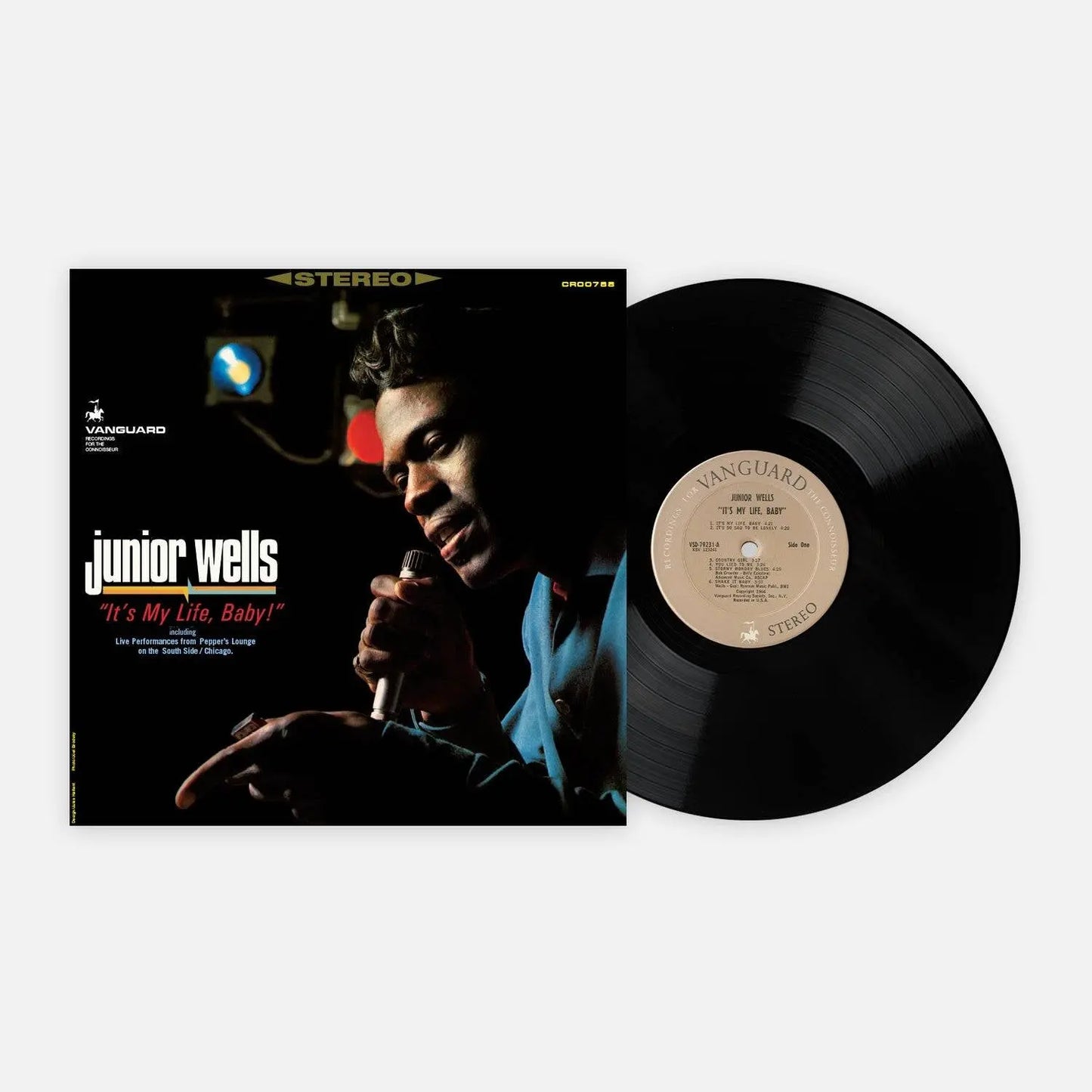 Junior Wells It’s My Life Baby Black Vinyl LP
