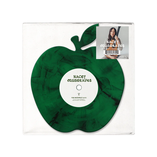 Kacey musgraves the architect 7 green black apple vinyl lp record