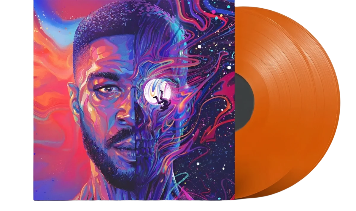 Kid Cudi Man On The Moon III The Chosen Orange Vinyl Lp Record