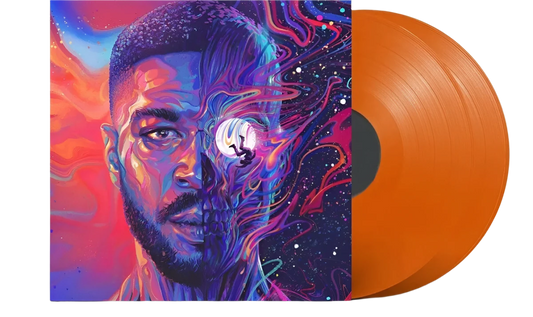 Kid Cudi Man On The Moon III The Chosen Orange Vinyl Lp Record