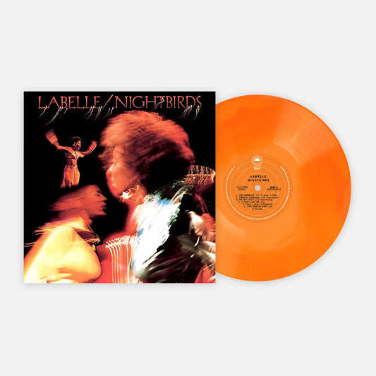 Labelle nightbirds album on orange color vinyl lp record