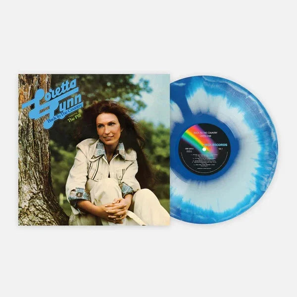 Loretta Lynn Back to Country Blue and White Vinyl LP