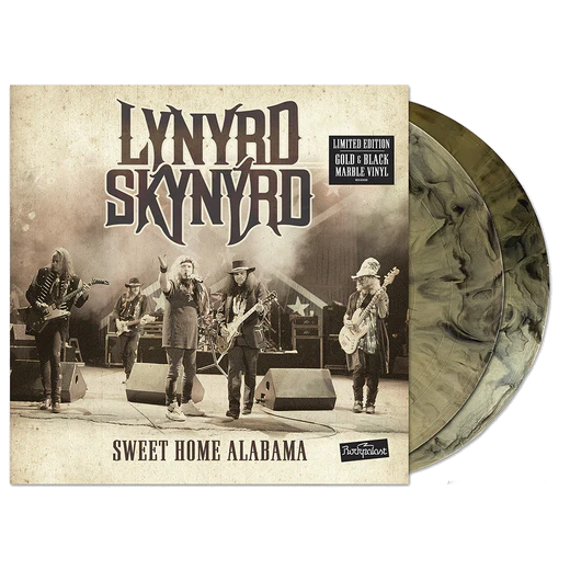 Lynyrd Skynyrd "Sweet Home Alabama Live At Rockpalast" Gold Black LP