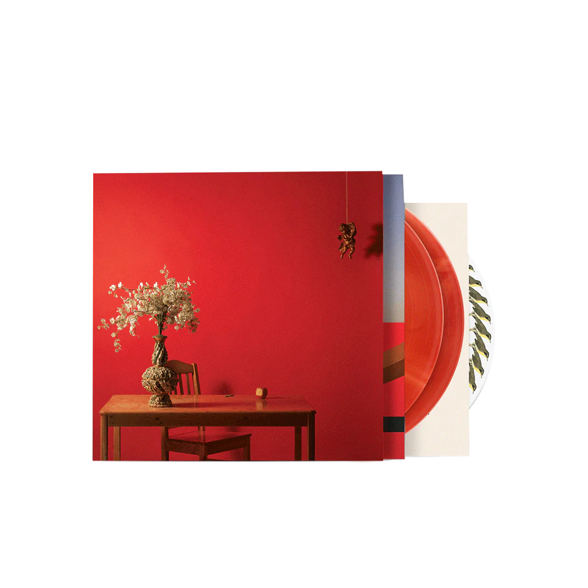 Mac miller watching movies with the sound off 10th anniversary album on red clear color vinyl lp record