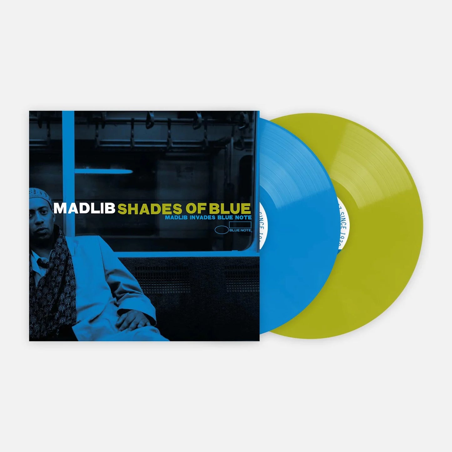 Madlib Shades Of Blue Madlib Invades Blue Note Blue Green Vinyl LP Record