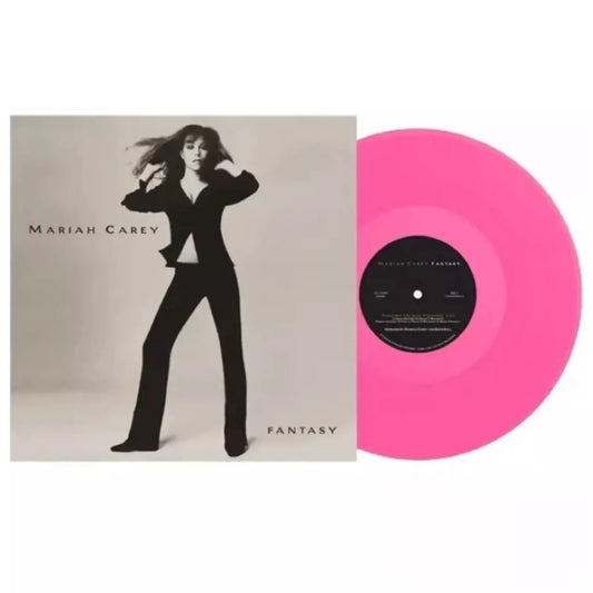 Mariah carey fantasy ep album on pink color vinyl lp record