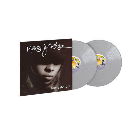 Mary j blige whats the 411 silver vinyl lp record