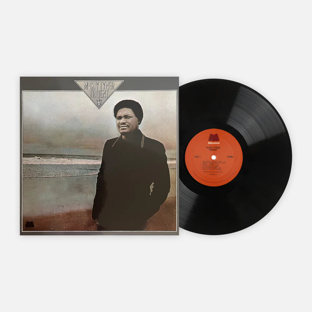Mccoy tyner trident album on black color vinyl lp record