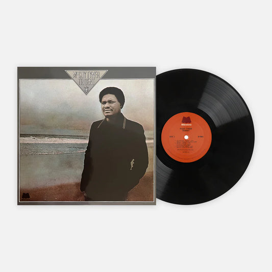 Mccoy tyner trident album on black color vinyl lp record