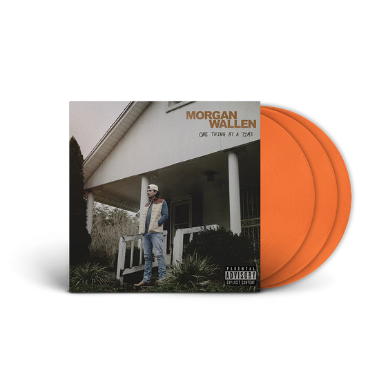 Morgan Wallen One Thing At A Time Orange Vinyl