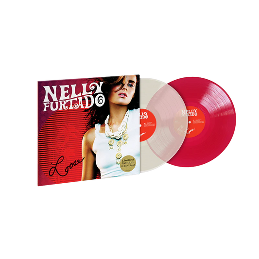 Nelly furtado loose red clear vinyl lp record