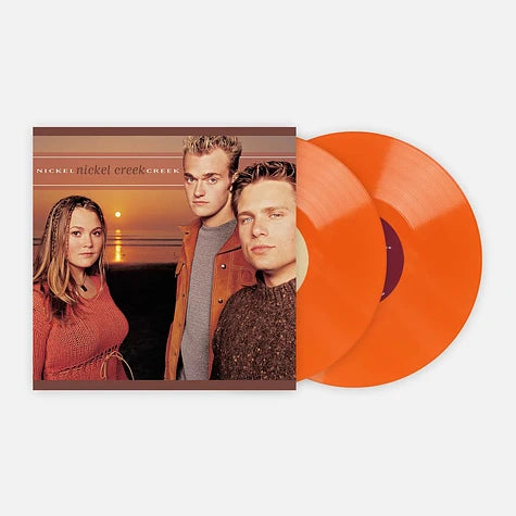 Nickel Creek Self Titled Orange Vinyl LP