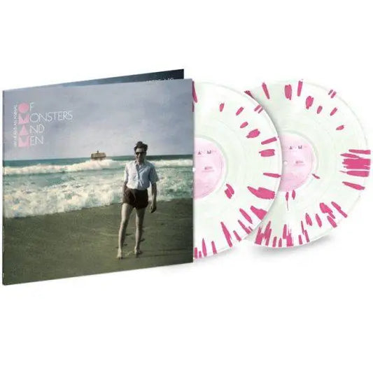 Of monsters and men my head is an animal white pink vinyl lp record