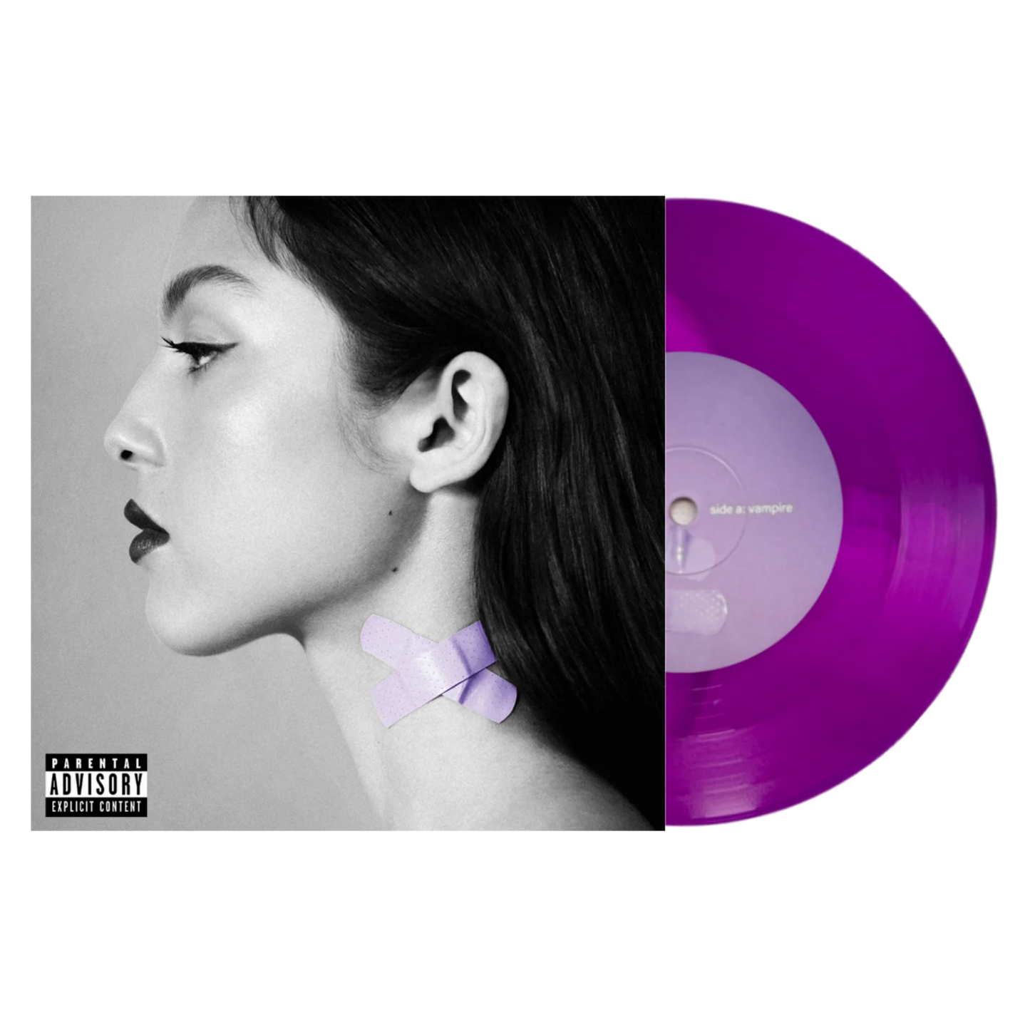 Olivia rodrigo vampire neon violet vinyl lp record