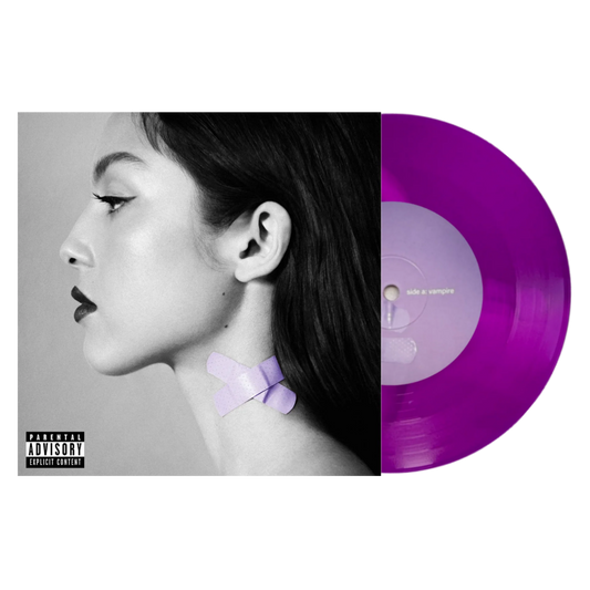 Olivia rodrigo vampire neon violet vinyl lp record