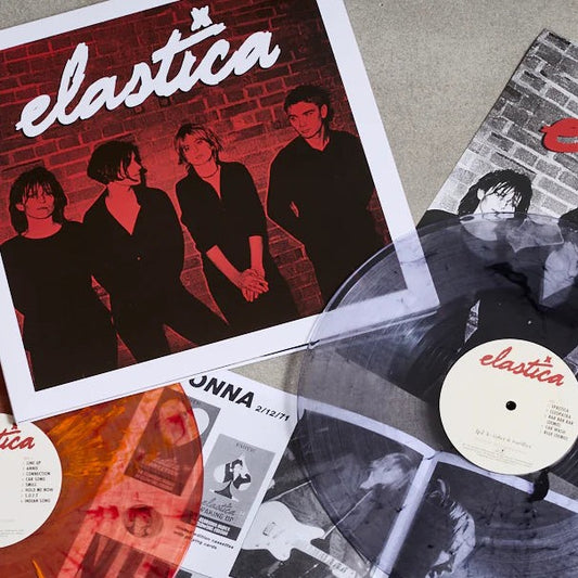 Elastica - Elastica - Orange Black Splatter - Vinyl - IVC Deluxe