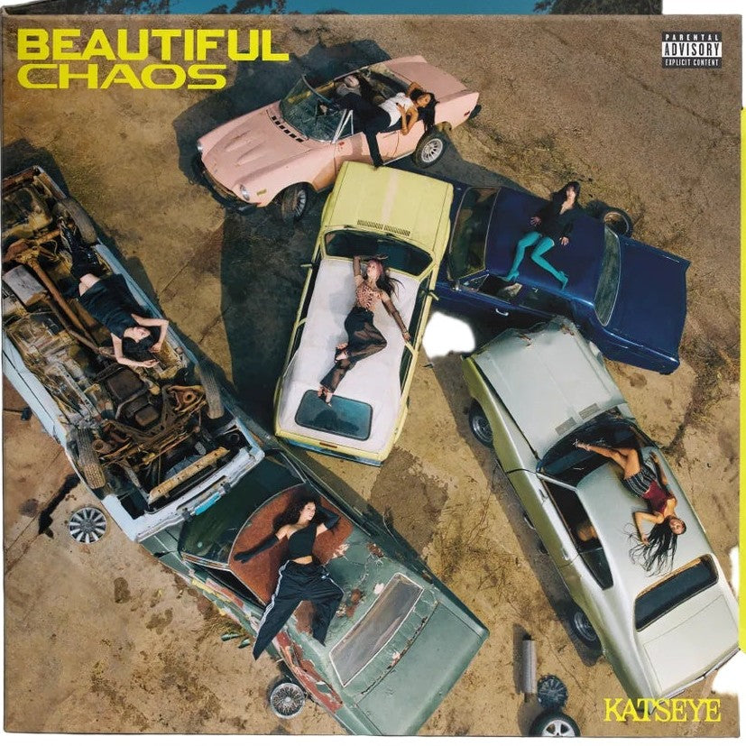 Katseye - Beautiful Chaos - Lemon Jelly - Vinyl - 12" w/ Signed Poster