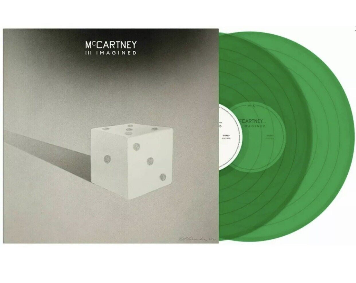 Paul McCartney "McCartney III Imagined" Green Color Vinyl LP Record