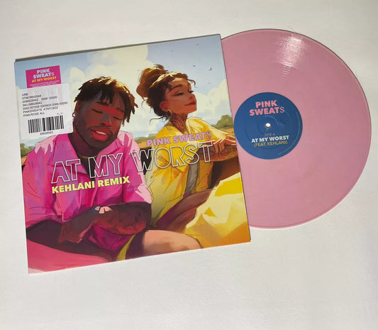 Pink Sweats At My Worst Album Pink Vinyl LP Record