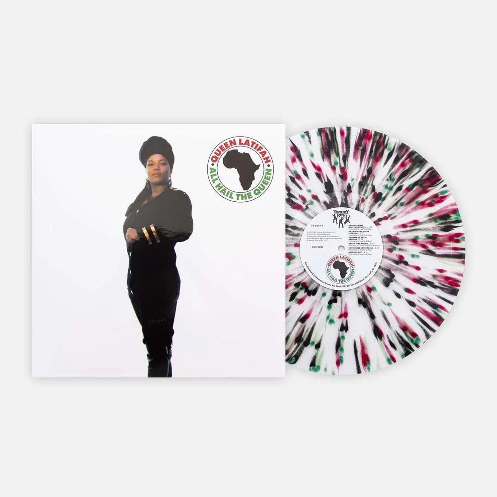 Queen Latifah All Hail The Queen Red Green Splat vinyl