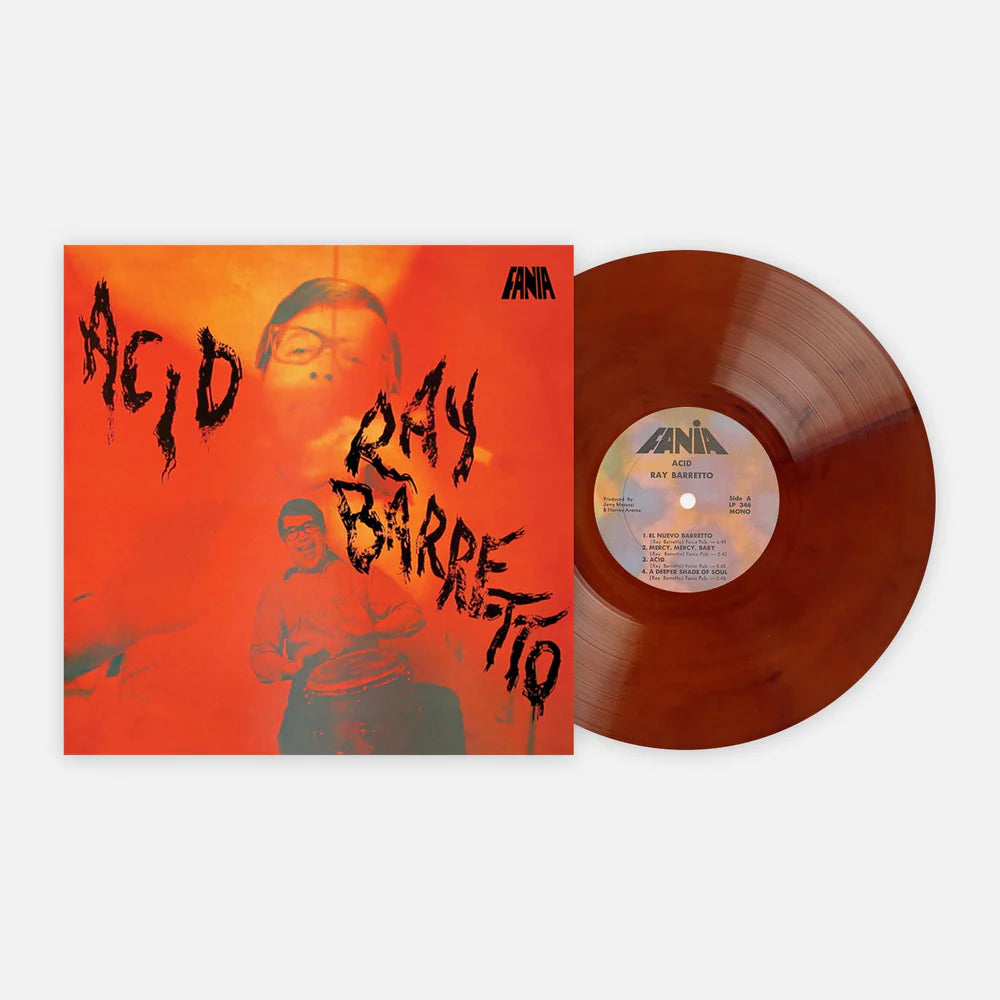 Ray barretto acid remastered 2024 album on orange color vinyl lp record