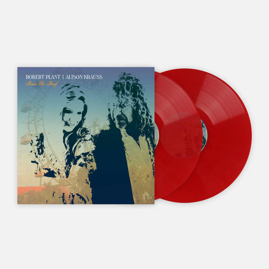 Robert plant alison krauss raise the roof album on red color vinyl lp record