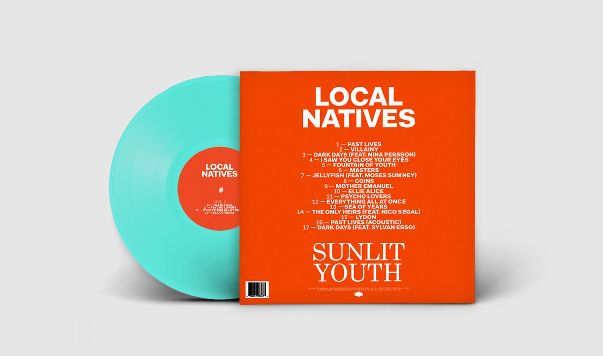Local Natives - Sunlit Youth - Seafoam Signed Vinyl - LP
