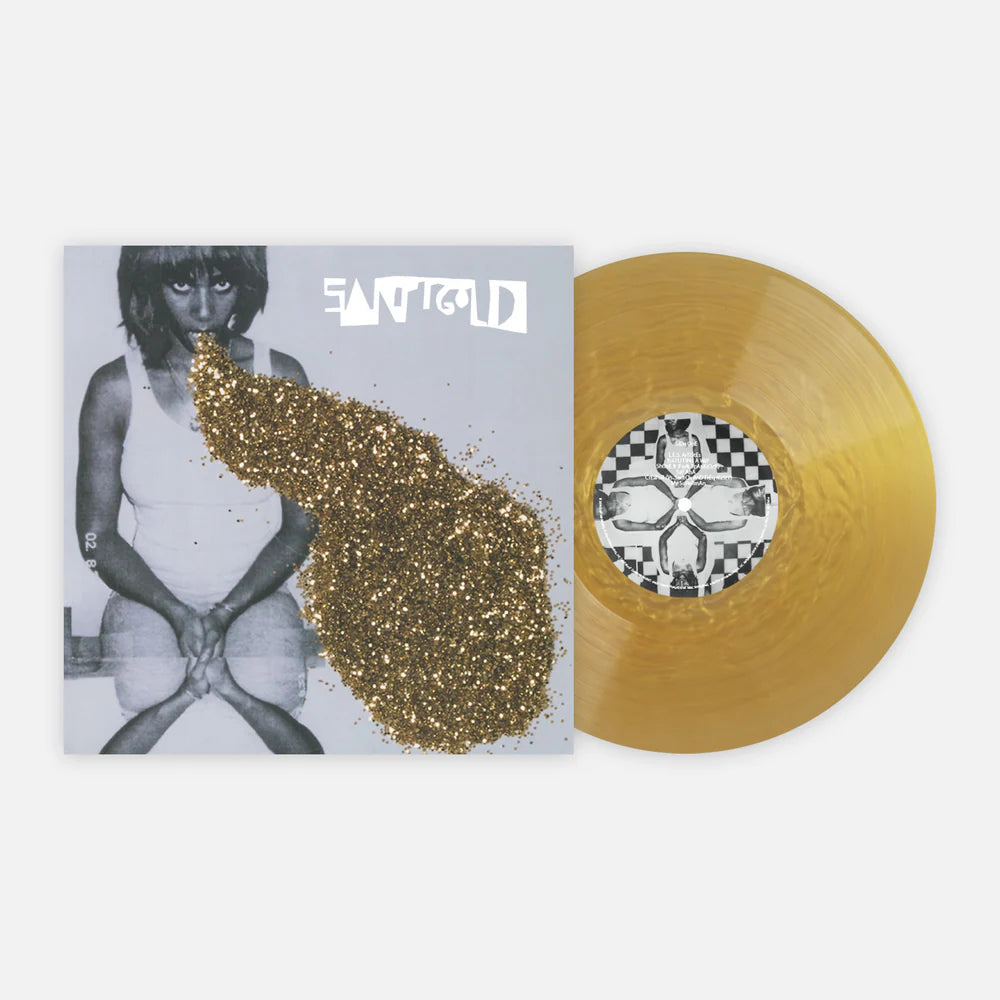 Santigold santigold album on gold color vinyl lp record