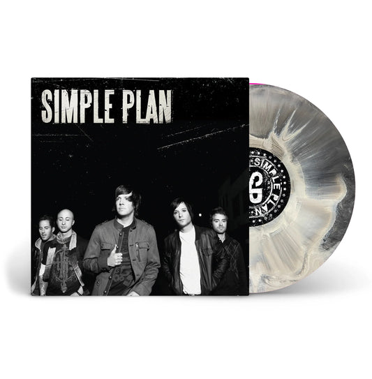 Simple plan simple plan self titled black white starburst vinyl lp record