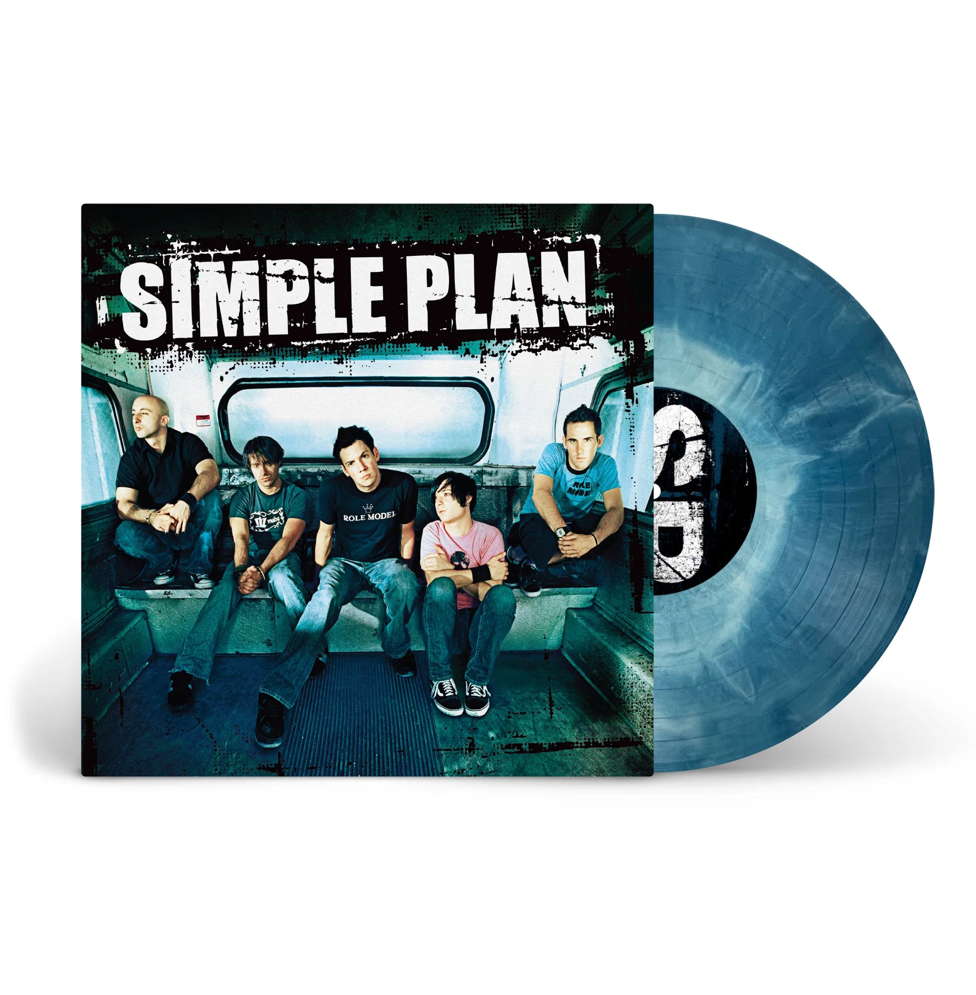 Simple plan still not getting any aqua white color vinyl lp record