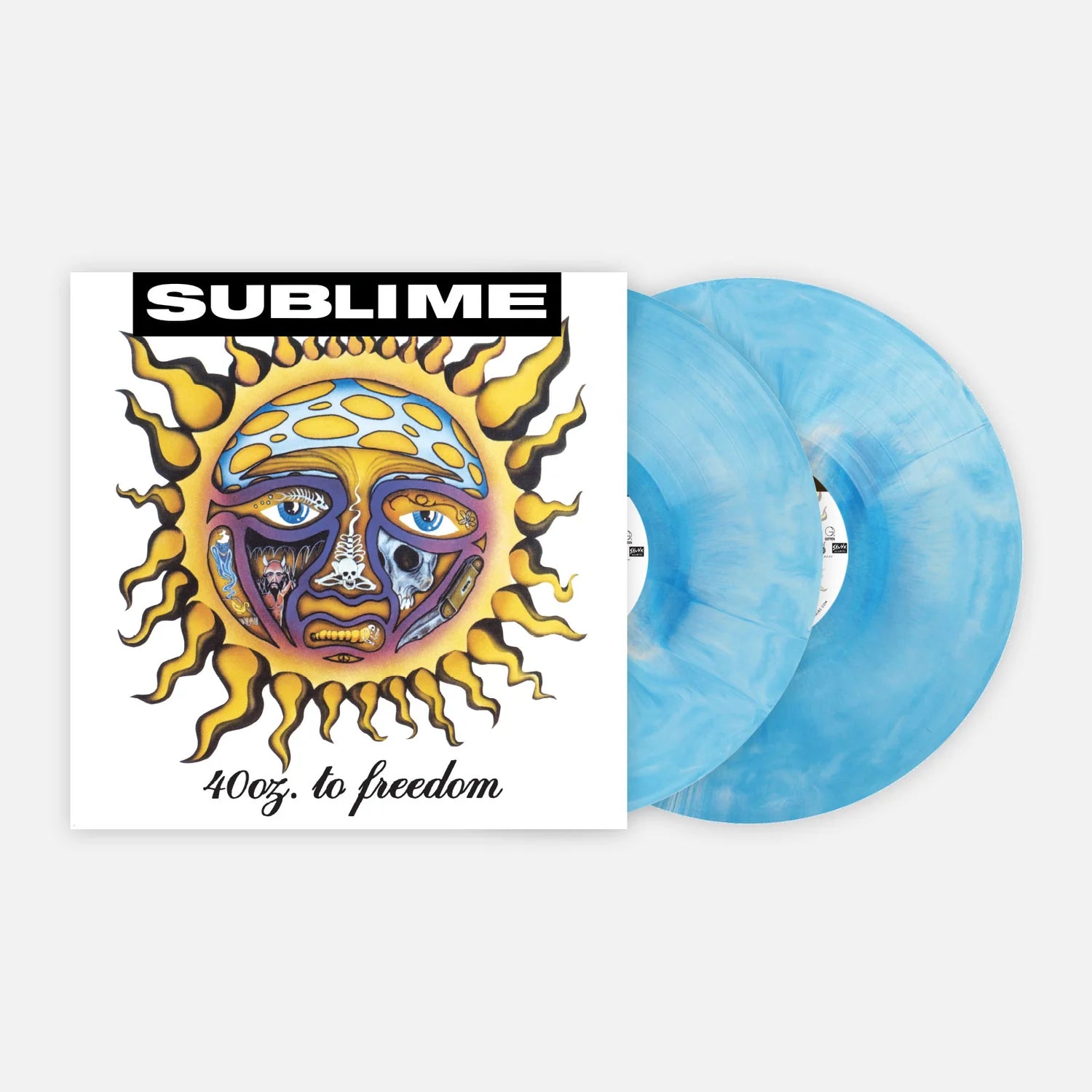 Sublime - 40Oz. To Freedom - Blue Vinyl - LP – Colorful Vinyl
