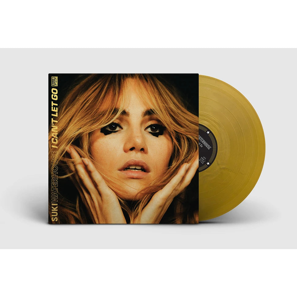 Suki waterhouse i cant let go album on gold color vinyl lp record
