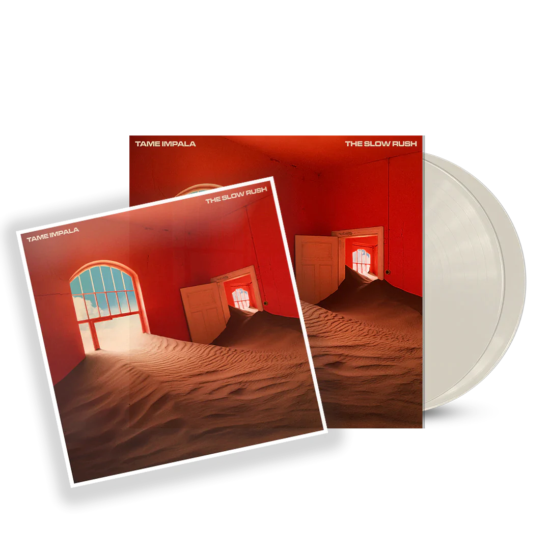 Tame Impala "The Slow Rush" Album On White Color Vinyl LP Record