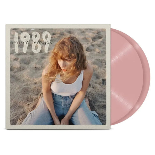 Taylor Swift 1989 Taylors Version Album On Rose Garden Pink Limited Edition Vinyl LP Record