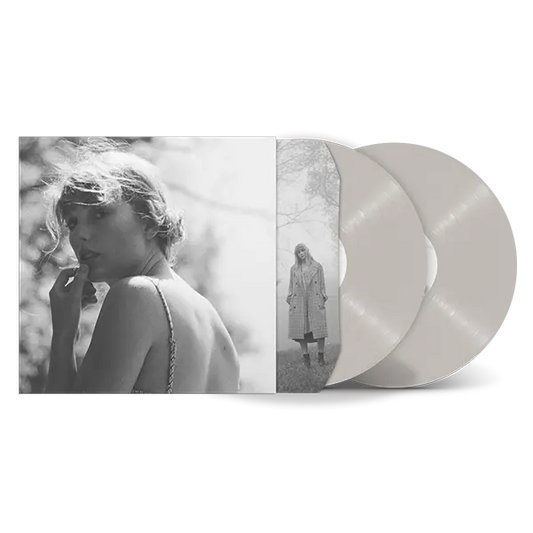 Taylor Swift's "Folklore" Album On White Variant Color Vinyl LP Record