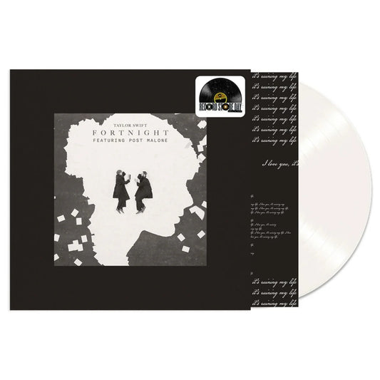 taylor swift featuring post malone fortnight white 7 inch vinyl