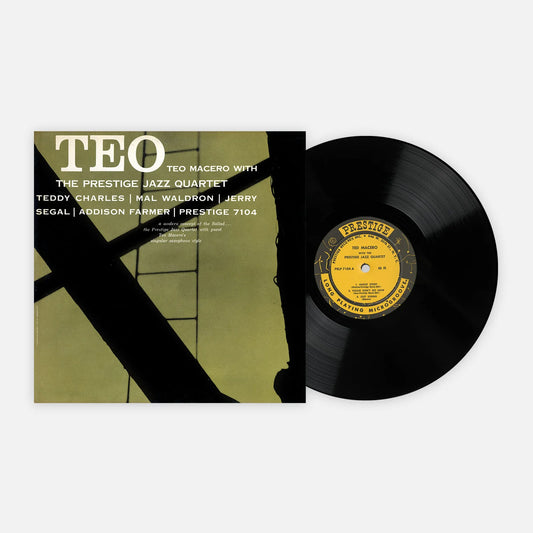 Teo Macero With The Prestige Jazz Quartet On Black Vinyl LP Record