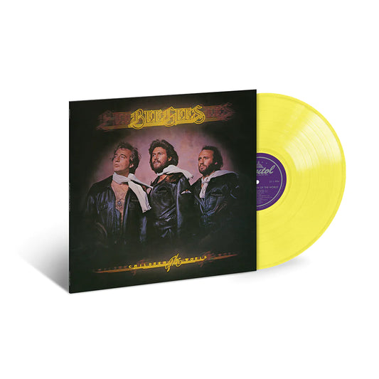 Bee Gees "Children Of The World" Album On Yellow Color Vinyl LP Record