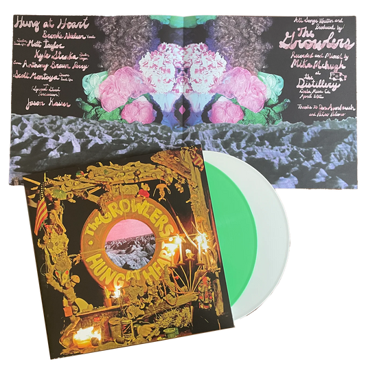 The Growlers "Hung At Heart" On Mint and White Color Vinyl LP