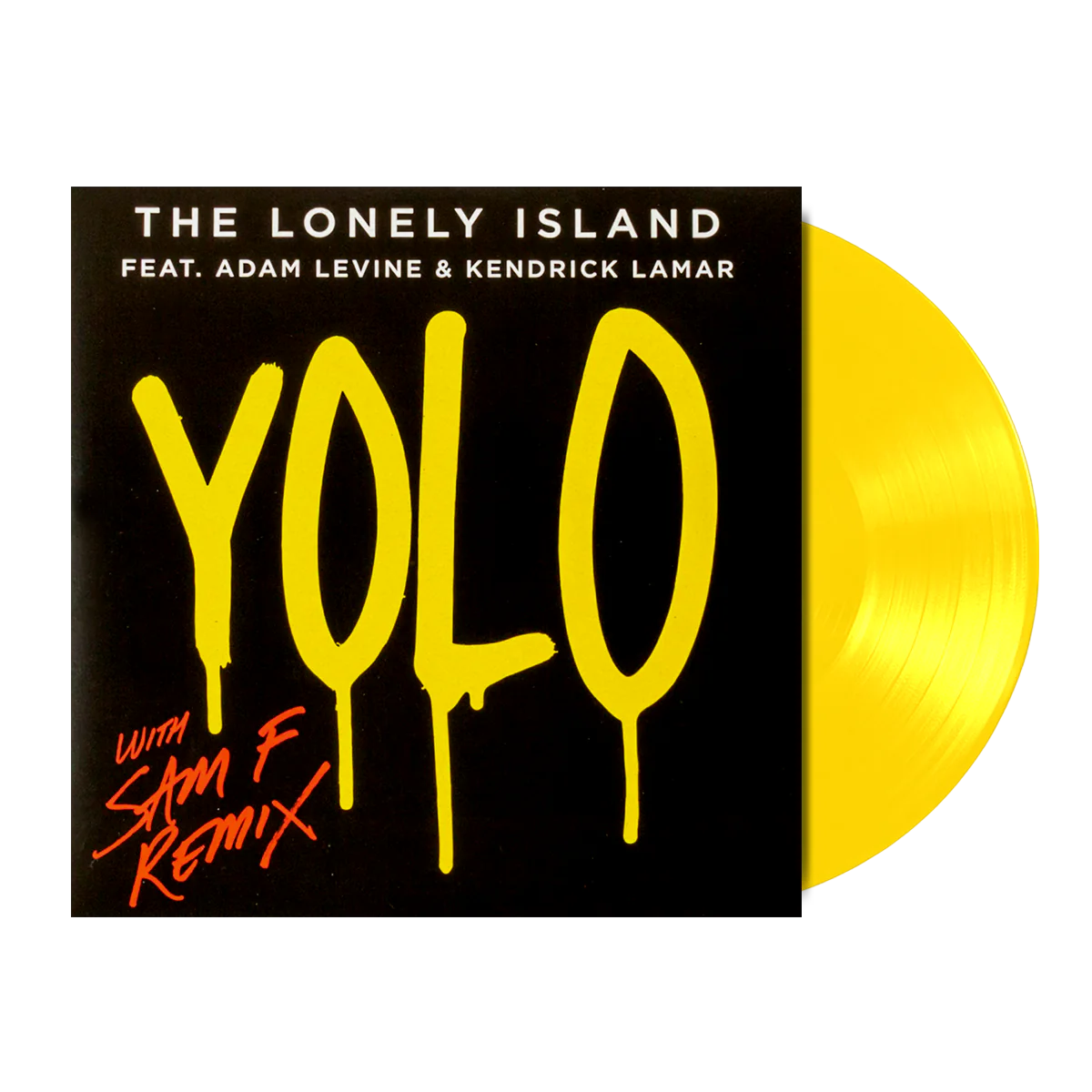 The Lonely Island "YOLO" Single On Yellow 7" Vinyl