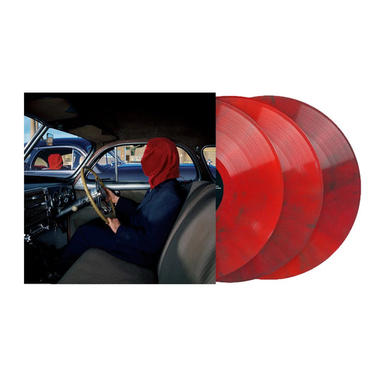 The mars volta frances the mute album on red black color vinyl lp record