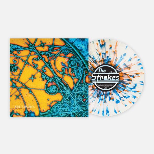 The strokes is this it album on blue orange color vinyl lp record